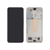 Compleet scherm crème Galaxy S23+ (S916B) (PA)