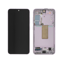 Compleet scherm paars Galaxy S23 (S911B) (PA)