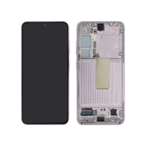 Compleet scherm lavendel Galaxy S23 (S911B) (PA)