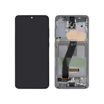 Compleet scherm grijs Galaxy S20 (G980F/G981B) (zonder Cam)