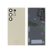 Achterglas geel titanium Galaxy S24 Ultra (S928B)