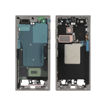 Middenframe grijs titanium Galaxy S24 Ultra (S928B)