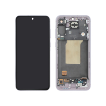 Compleet scherm lila Galaxy A55 5G (A556B) (PA)
