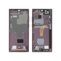 Middenframe bordeaux Galaxy S22 Ultra (S908B)