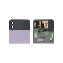 Achterglas boven paars Galaxy Z Flip4 (F721B)