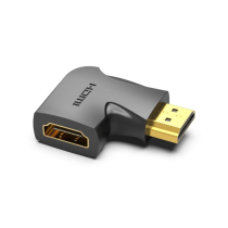 VENTION adapter HDMI mannelijk naar vrouwelijk 90° verticaal plat