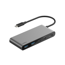 BELKIN Hub USB-C 7-in-1 (spacegrijs)