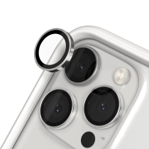 RHINOSHIELD camerabescherming iPhone 16 Pro/16 Pro Max (zilver)