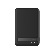 BELKIN Powerbank MagSafe 5 000 mAh 15W met ingebouwde standaard (zwart)