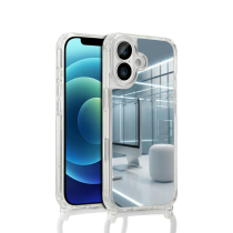 COVERME beschermhoesje spiegel iPhone Air (telefoonkoord wit)