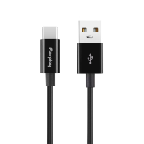 FAIRPLAY SENECIO zwart kabel USB-C 2m (zwart) (Bulk)