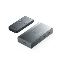 VENTION adapter HDMI 3 ingangen 1 uitgang 8K (grijs)