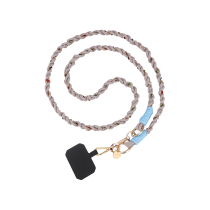 FAIRPLAY lange telefoonketting Doha 120 cm (Kaki)