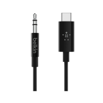 BELKIN kabel Jack 3,5 mm naar USB-C 0,9m (zwart)