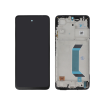 Compleet scherm zwart Redmi Note 12 5G/Poco X5 5G (met frame) (ReLife)