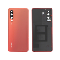 Achterglas oranje Huawei P30