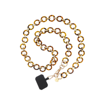 FAIRPLAY lange telefoonketting Cassy 120 cm (schildpadmotief)
