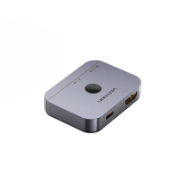 VENTION adapter HDMI bidirectioneel 2 poorten (grijs)