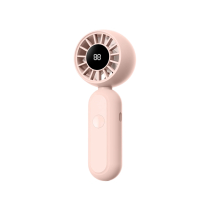 WIWU Bubble Pro draagbare ventilator opvouwbaar (roze)