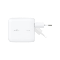 BELKIN netadapter GaN USB-C 100W (wit)