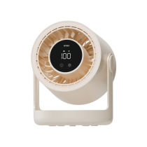 WIWU Hurricane bureauventilator met sfeerverlichting (wit)